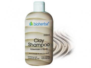 БИОХЕРБА ШАМПОАН С ХУМА 200 мл/ Bioherba Clay shampoo 200 ml