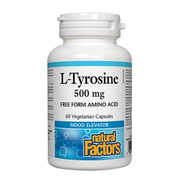  L-Tyrosine/ Л-Тирозин 500 mg х 60 капсули 
