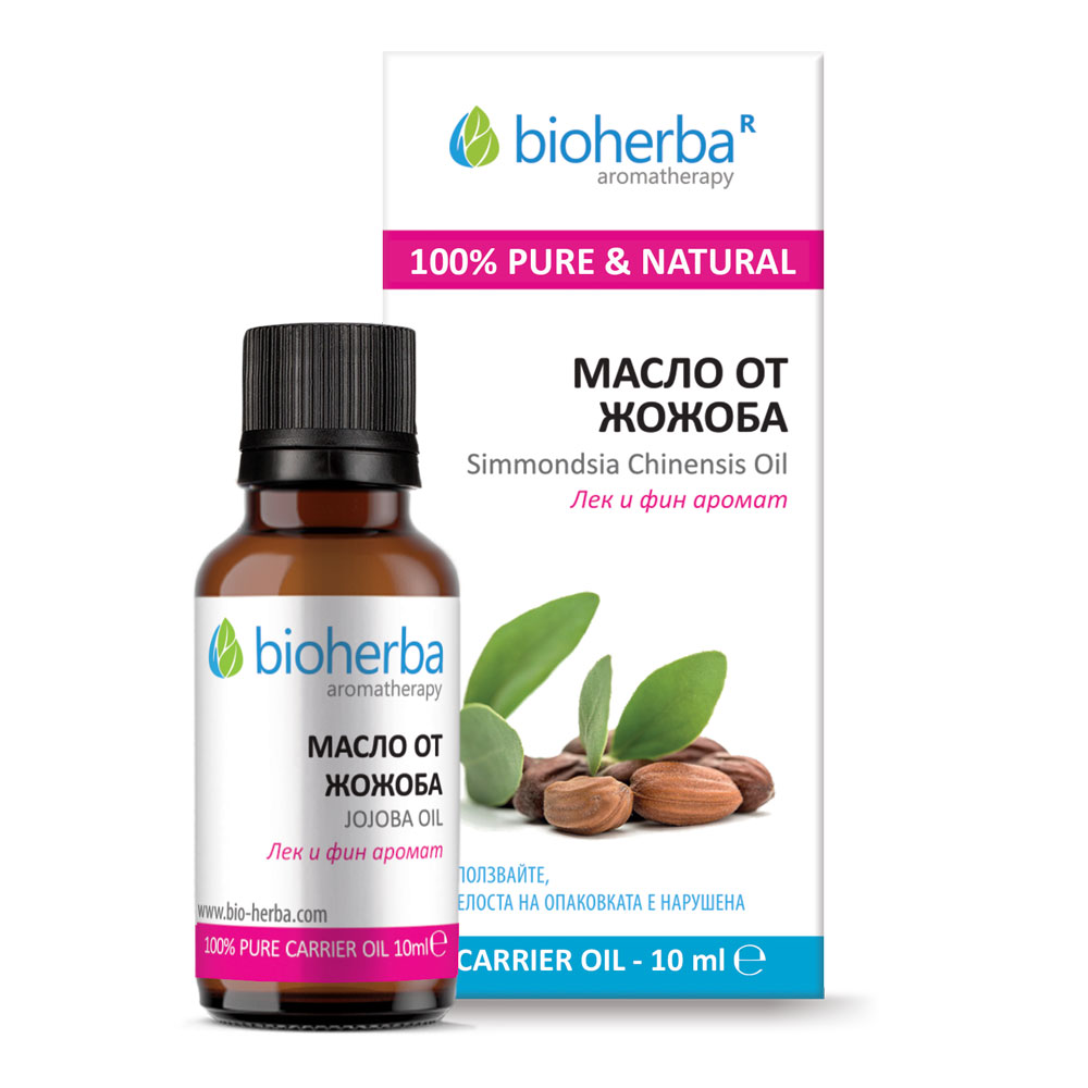 МАСЛО ОТ ЖОЖОБА, Jojoba oil, Биохерба, 10мл
