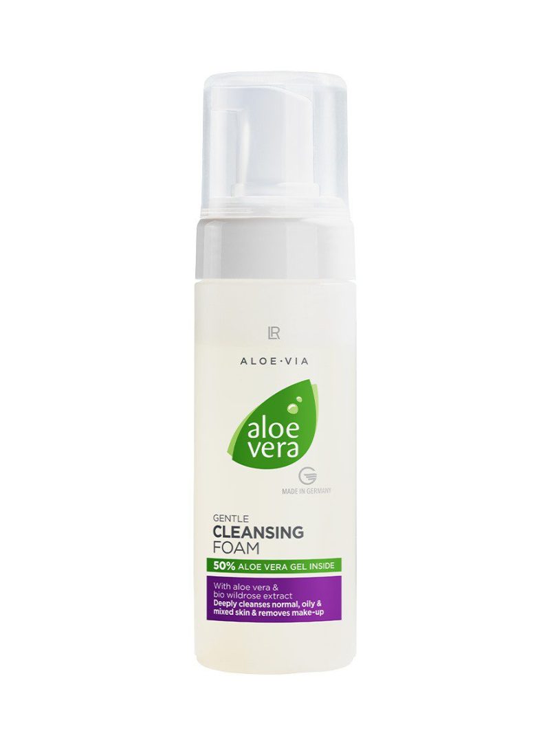 Нежна Почистваща Пяна за Лице за Свежа и Витализирана Кожа, LR Aloe Via 150 ml