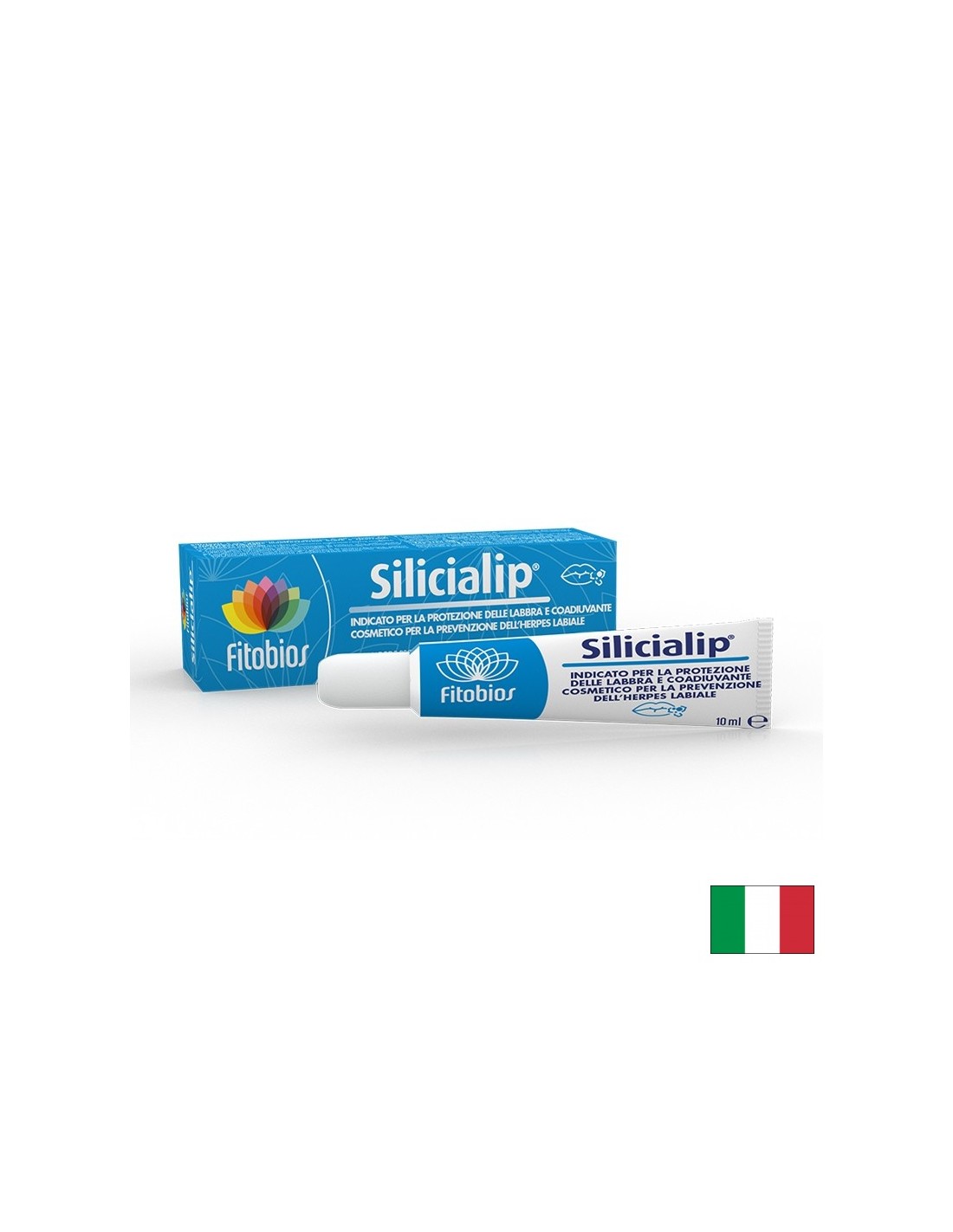 Балсам при херпеси и раздразнени устни Silicialip® С чаено дърво, ехинацея и карамфил 10 ml