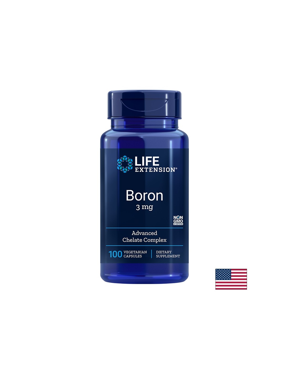 Boron/ Бор 3 mg х 100 капсули