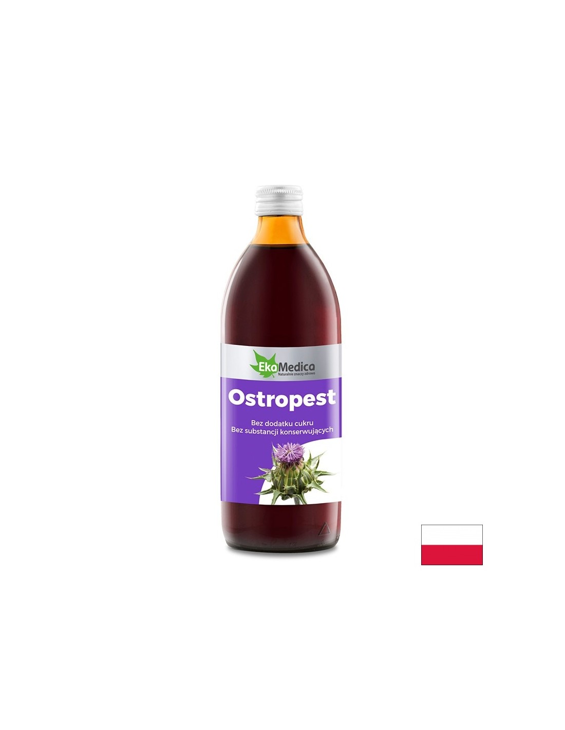 Сироп от бял трън - чернодробно здраве 500 ml, 25 или 50 дози