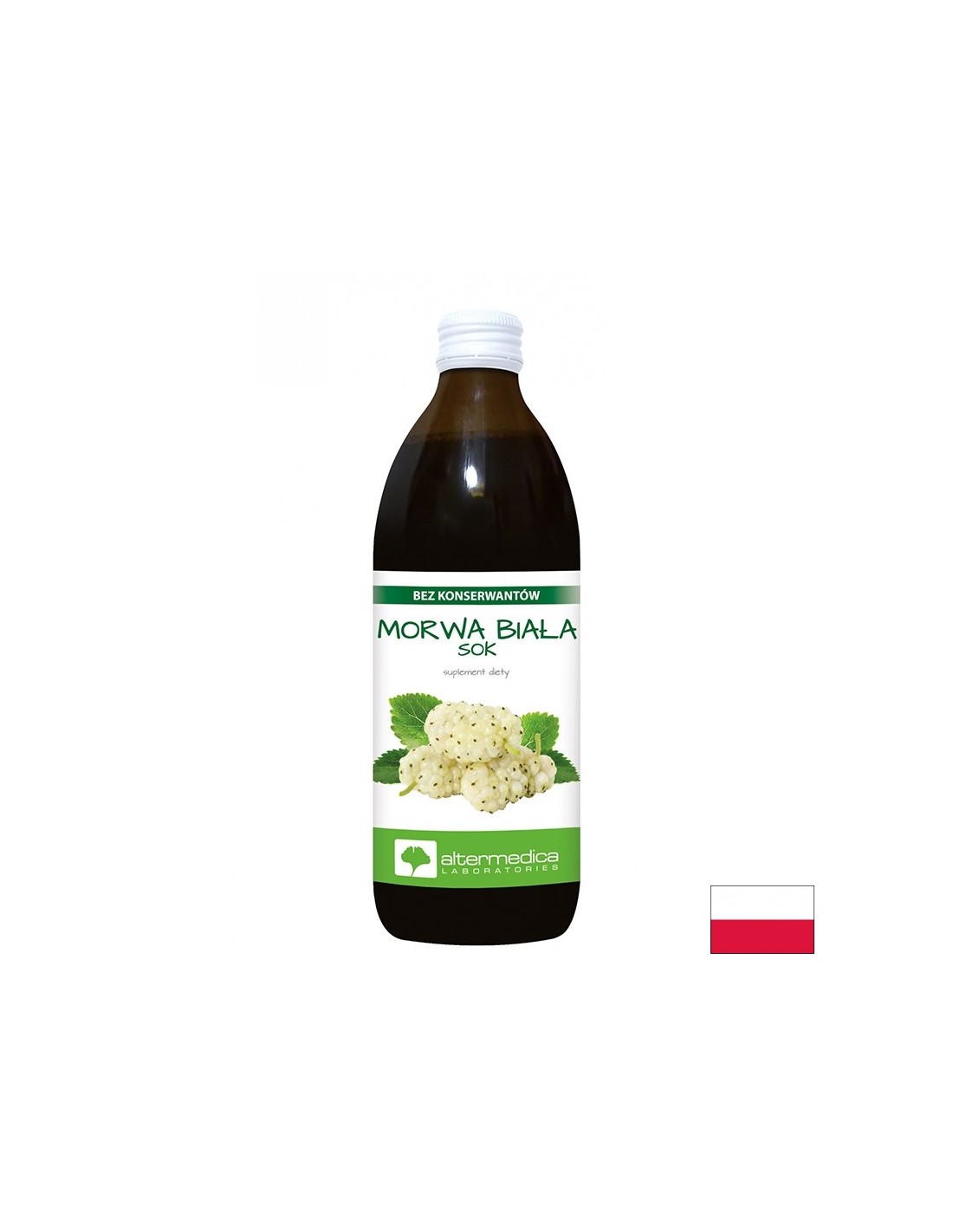 Бяла черница 1500 mg + Витамин C 120 mg Контрол на кръвната захар 500 ml, 10 дози