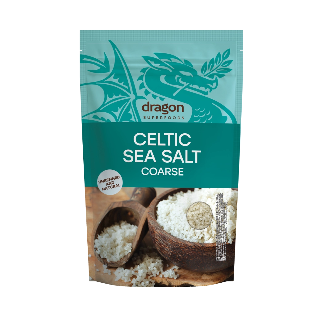 Келтска Морска Сол Едра, 500g, Dragon Superfoods