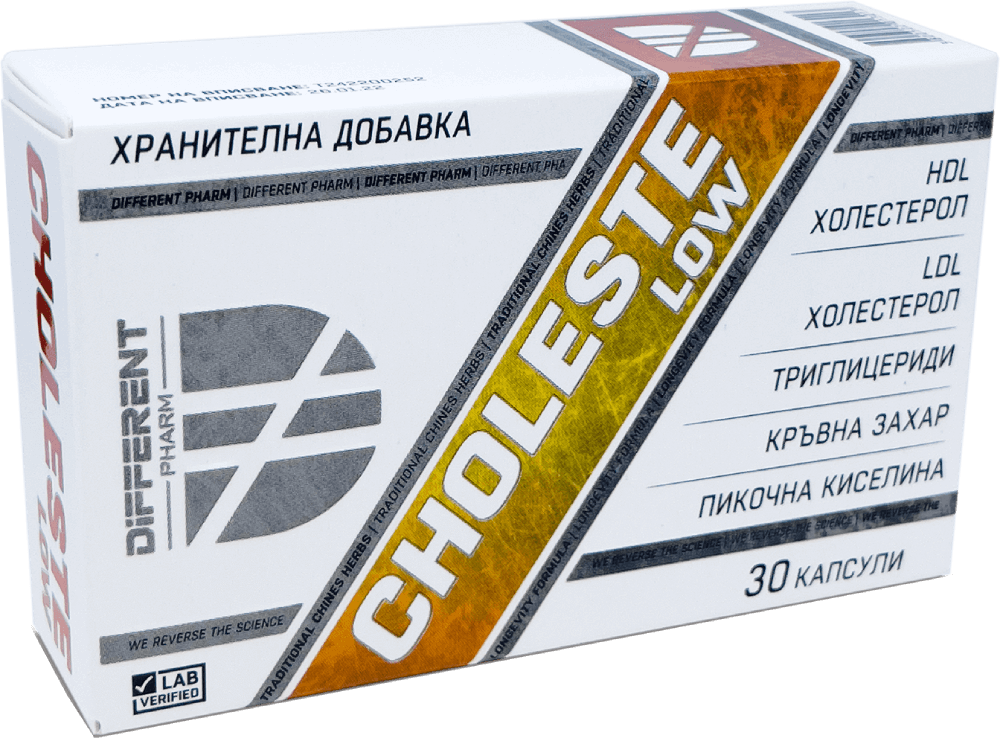 Cholestelow 30 капсули