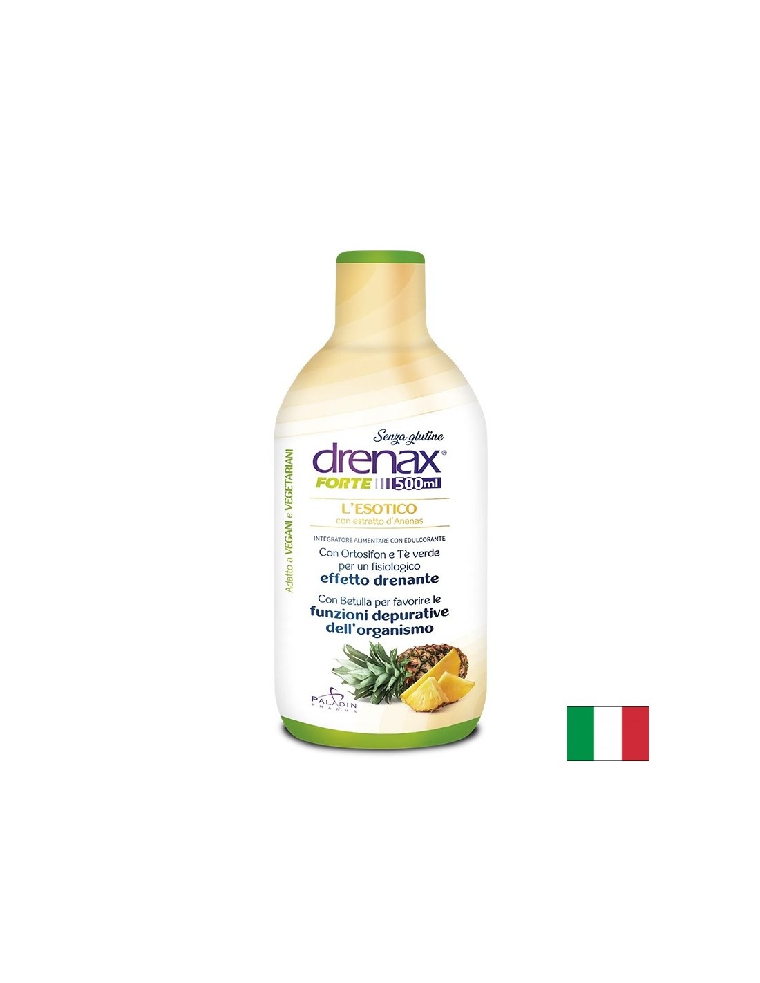 Формула срещу задръжка на течности с ананас Дренакс - Drenax® Forte 500 ml, 16 дози
