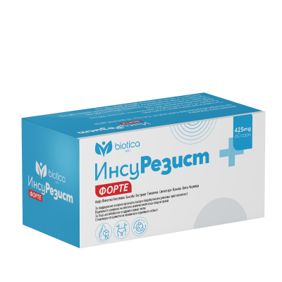 ИнсуРезист за баланс на кръвната захар x60 капсули, Biotica