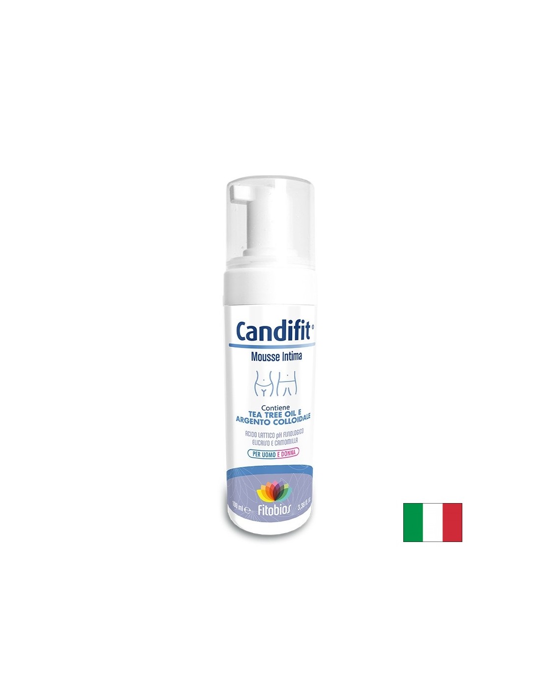 Интимна мус-пяна Candifit® С чаено дърво и хелихризум 100 ml