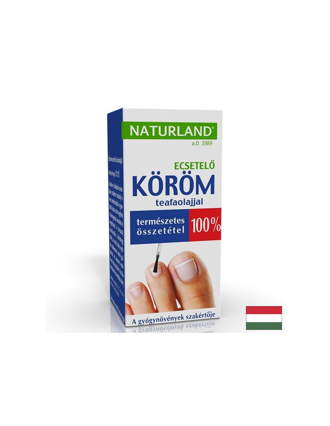 Лак за нокти против гъбички С масло от чаено дърво 10 ml