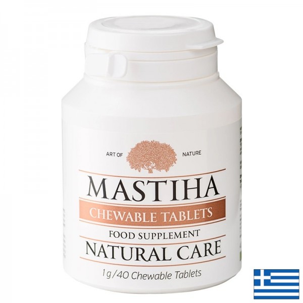 Мастиха 250 mg х 40 дъвчащи таблетки
