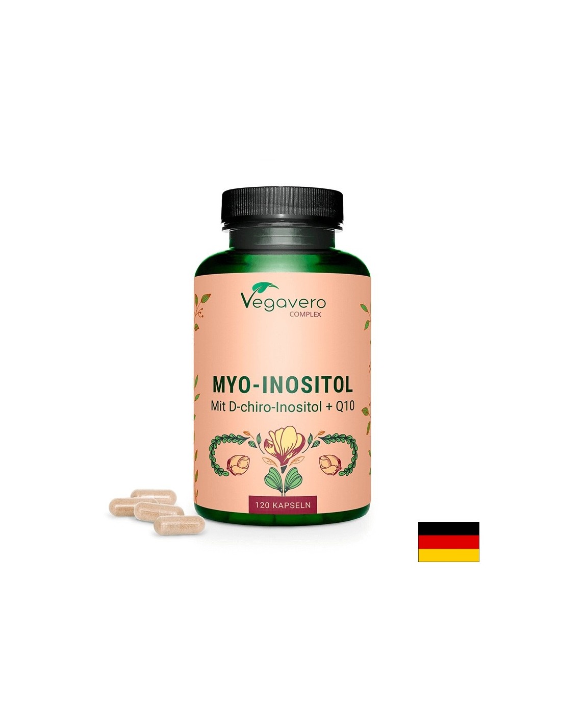 Хормонален дисбаланс Мио-инозитол комплекс 120 капсули, 100% Vegan