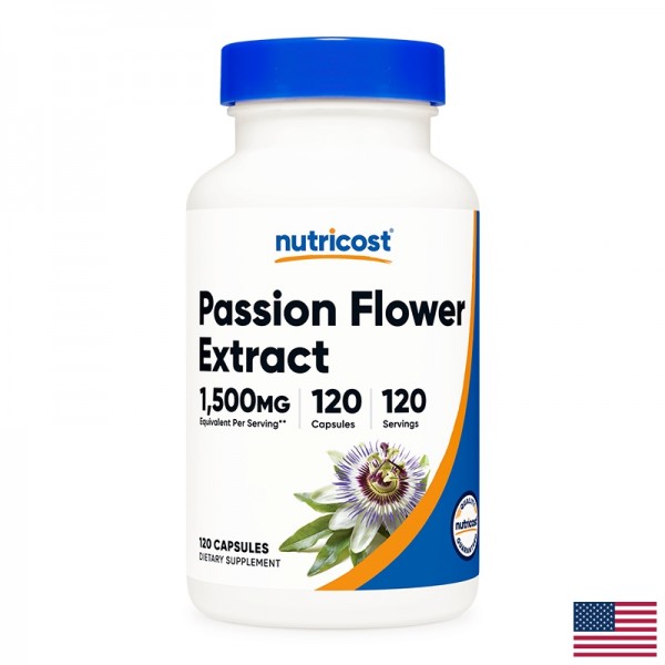 Стрес и напрежение Пасифлора (Passion Flower Extract) 375 mg х 120 капсули