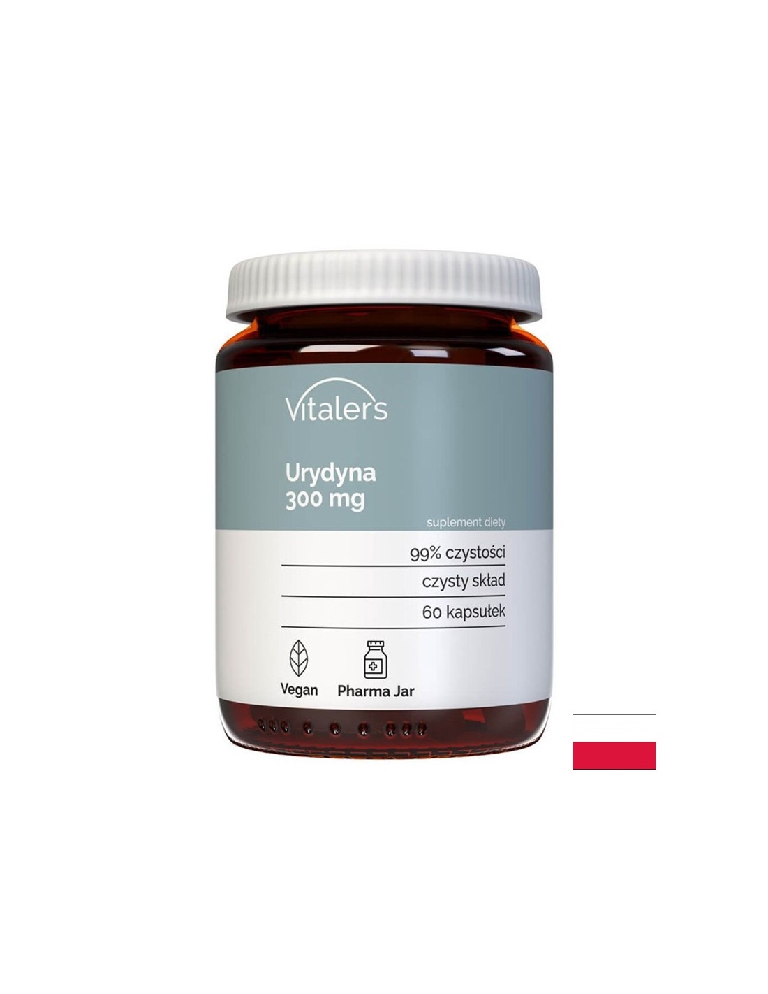 Мозъчно здраве и контрол на стреса Уридин монофосфат 300 mg х 60 капсули