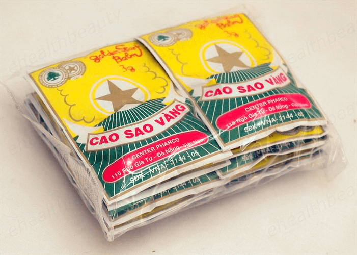 Златна звезда Балсам – при главоболие и настинка, Golden Star Balm, 3 гр