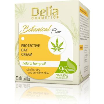 D BOTANICAL Flow Protective Day Cream with Hemp Oil Защитен Дневен Крем с Коноп