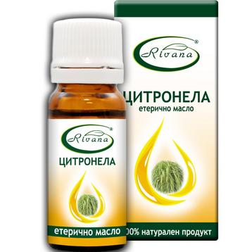 Цитронела Масло - Cymbopogon Winteriana - 100% Етерично Масло 10 мл