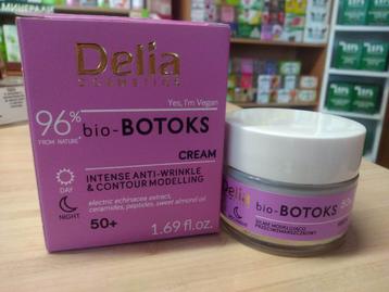 Delia Bio Botoks FACE CREAM Intense Anti-Wrinkle & Contour Modelling 50+ Крем за лице с Ботокс ефект 50 ml 