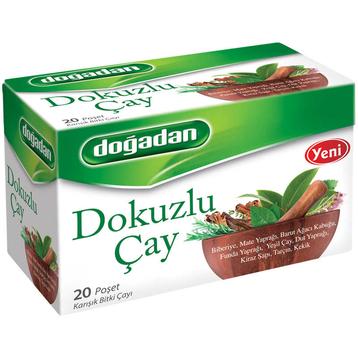 Doğadan Чай с 9 вида билки 20 филтъра