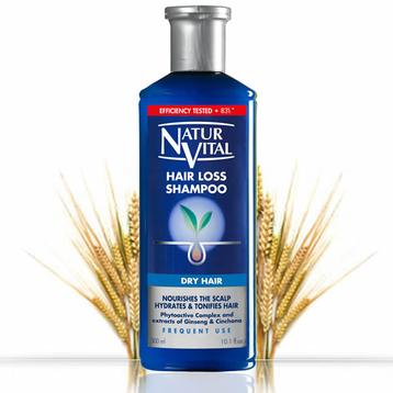 Шампоан против косопад Natur Vital за суха коса