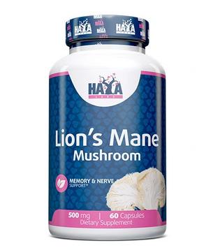 Гъба Лъвска грива 500 мг / 60 капсули HAYA LABS / Lion's Mane Mushroom *60 caps