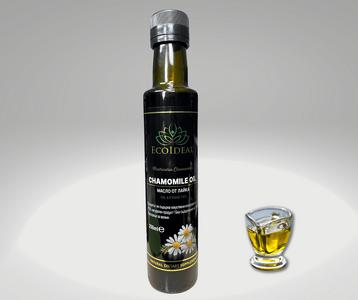 МАСЛО ОТ ЛАЙКА, EcoIdeal 250ml/ Chamomile oil / Matricaria Chamomilla oil 250 ml 
