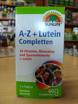 Сънлайф Витамини А-Z + лутеин 60 таблетки