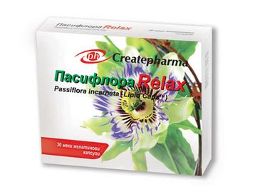 Пасифлора Relax (Пасифлора инкарната 275 мг) 30 капсули