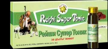 РЕЙШИ ФЛАКОНИ * 10 Reishi Super Tonic * 10