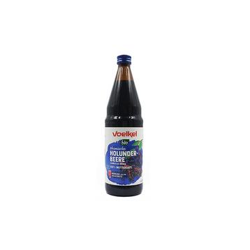 БИО Натурален сок от черен бъз 100% - Voelkel - 750 мл.