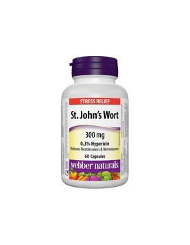  St. John’s Wort Жълт кантарион 300 mg, 60 капсули 