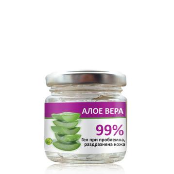 БИОХЕРБА ГЕЛ ОТ АЛОЕ ВЕРА 99% ЗА ВСИЧКИ ТИПОВЕ КОЖА, 100 МЛ