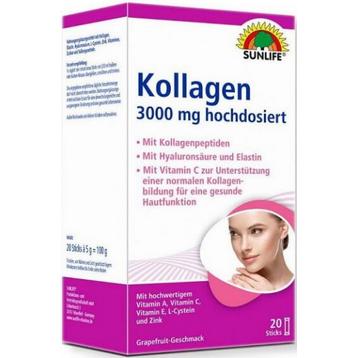 SUNLIFE Колаген 3000мг 20 саше / Kollagen 3000mg*20  stiks