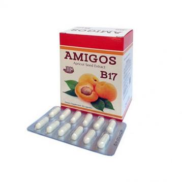 АМИГОС АМИГДАЛИН B17 капсули 100 мг * 60 ДР. ГРИЙН