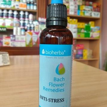 БИОХЕРБА КАПКИ НА ДОКТОР БАХ АНТИ-СТРЕС 50 мл./ Bioherba Bach Flower Remedies anti-stress 50 ml
