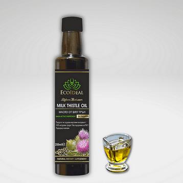 EcoIdeal МАСЛО ОТ БЯЛ ТРЪН 250мл/ Milk Thistle oil extracted 250 ml