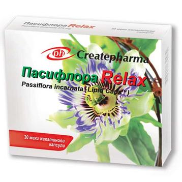 Пасифлора Relax (Пасифлора инкарната 275 мг) 30 капсули