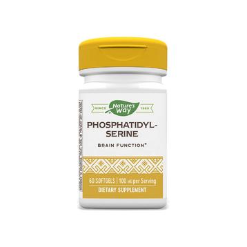 Phosphatidyl-Serine Фосфатидил-серин 100 mg, 60 софтгел капсули