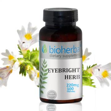 Очанка 220 мг, 100 капсули Eyebright herb